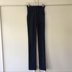 Lululemon Navy Drawstring-waist Leggings